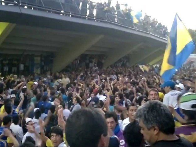 Acá están, estos son los once de Boca