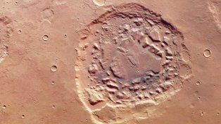 Imágenes de un cráter en Marte desconcierta a los científicos
