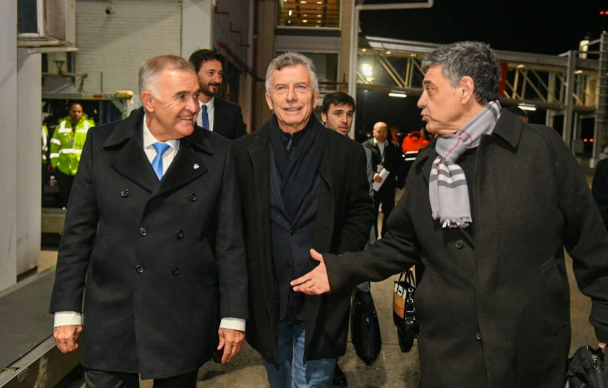 Mauricio Macri volvió a la Argentina de su viaje a Londres para estar en el Pacto de Mayo.