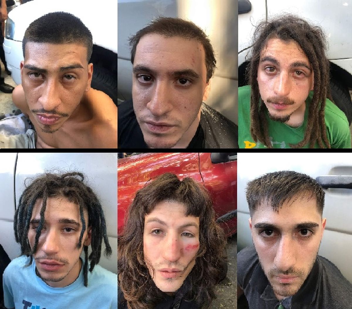Los seis jóvenes detenidos, quienes este miércoles serían indagados por la Justicia porteña acusados de abusar sexualmente de una joven