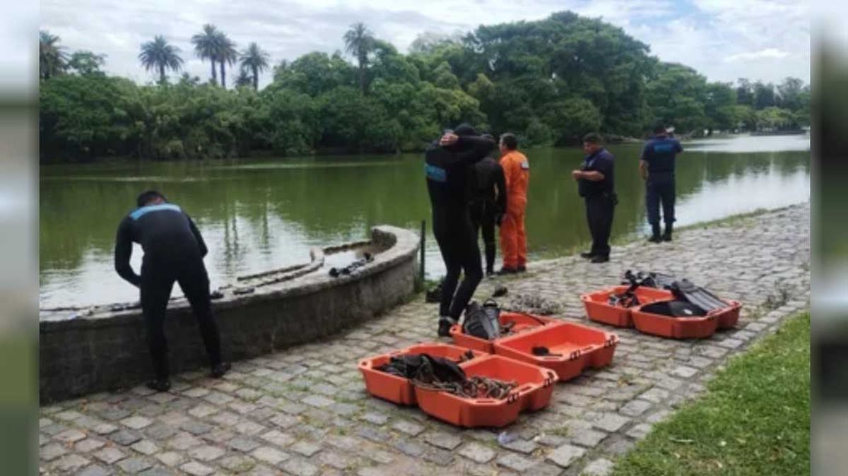 Triste final: encontraron el cuerpo del hombre que se tiró a los lagos de Palermo