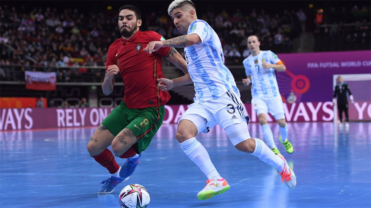 Argentina no pudo con Portugal y es subcampeón mundial de futsal