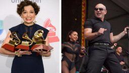 Pitbull y Natalia Lafourcade