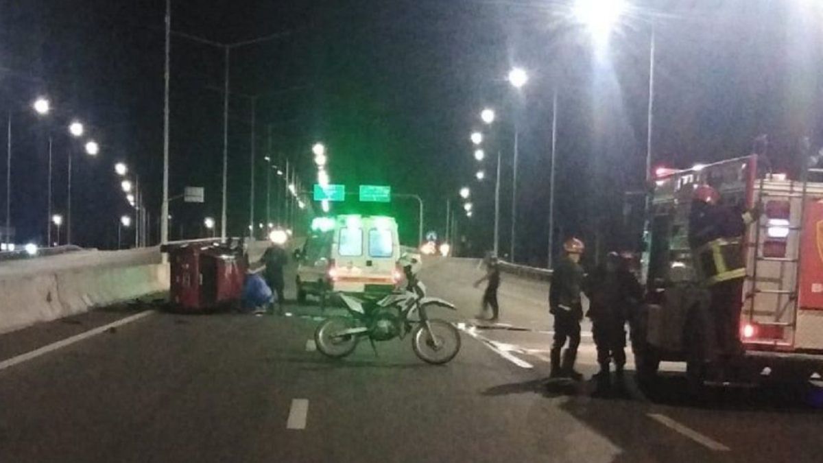 Un mendocino volcó y murió en la Ruta 40 en San Juan