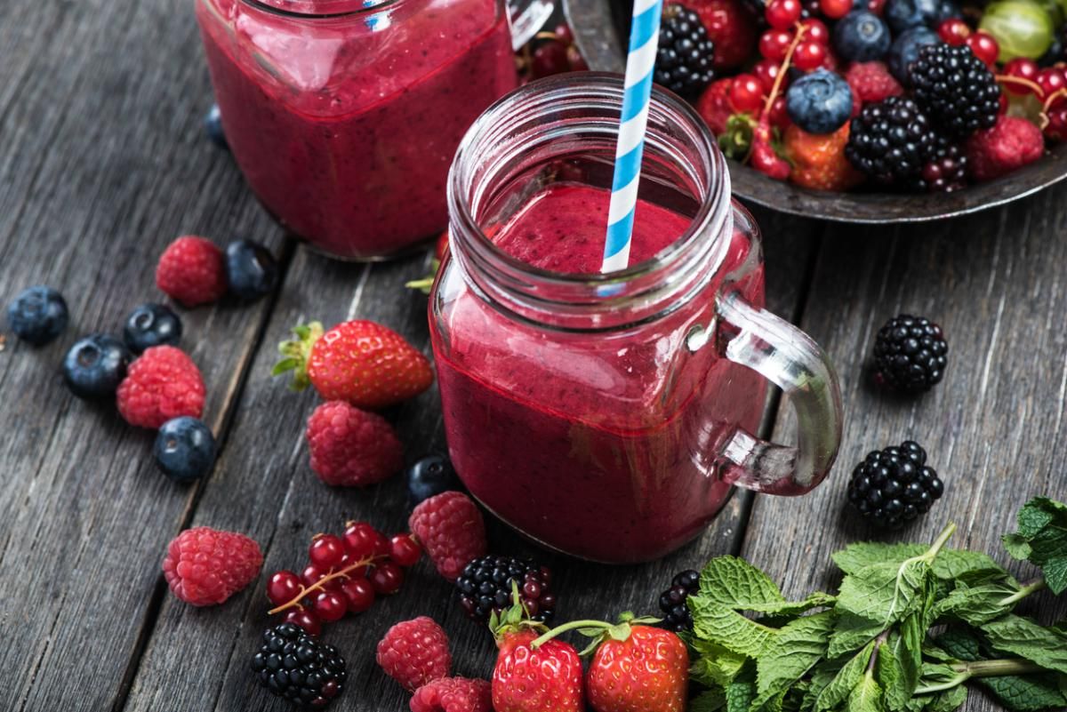 El licuado de frutos rojos tiene inmejorables beneficios para el cerebro
