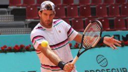 Juan Martín Del Potro se entrenó en Madrid y está listo para su regreso