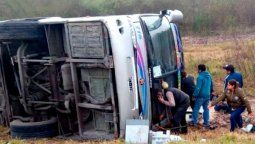 La empresa del colectivo del accidente es de San Juan y está habilitada