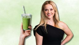 La actriz Reese Witherspoon reveló la receta de su famoso batido verde