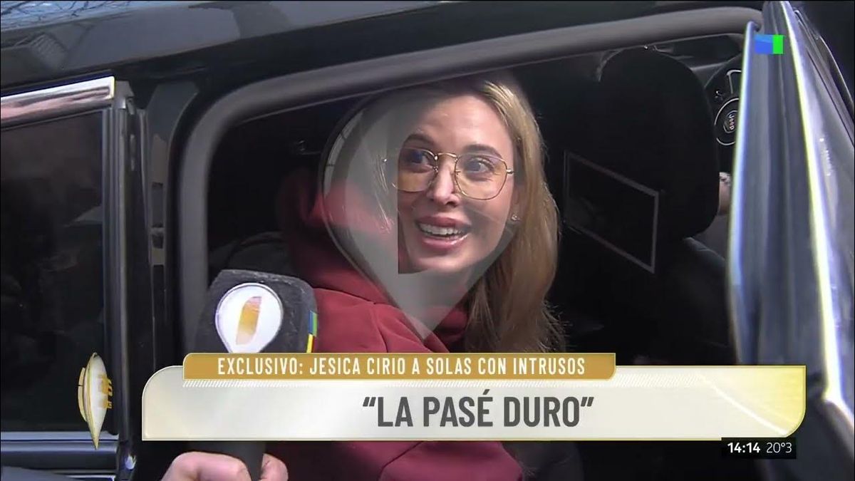  Apareció Jesica Cirio en la televisión: "Estoy recuperándome". Apareció Jesica Cirio en la televisión: "Estoy recuperándome".