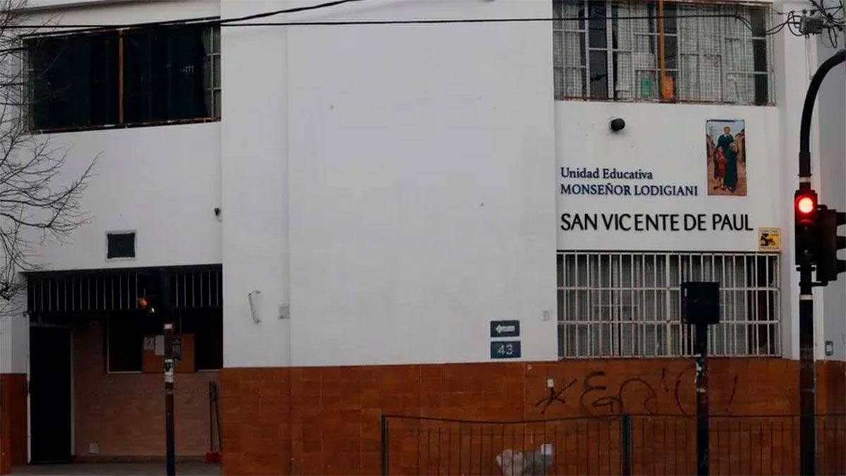 La alumna de 14 años participaba de un retiro espiritual en el Colegio San Vicente de Paul.