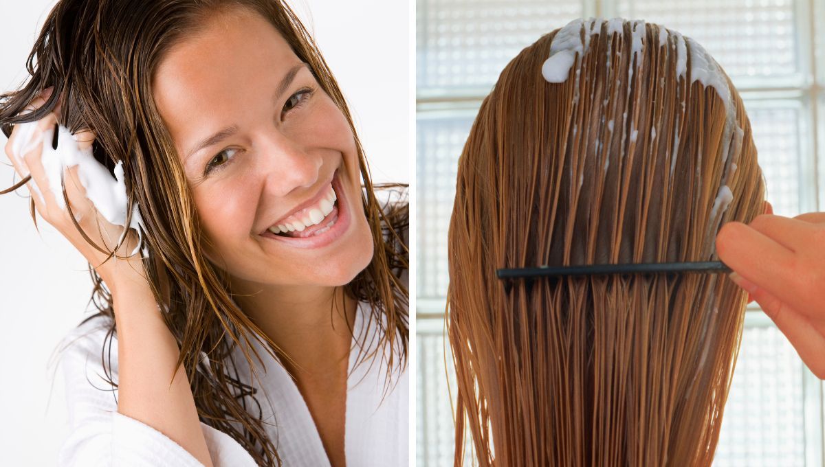 El mousse sirve para darle volumen al pelo.&nbsp;