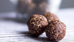 Trufas de avena y chocolate.&nbsp;