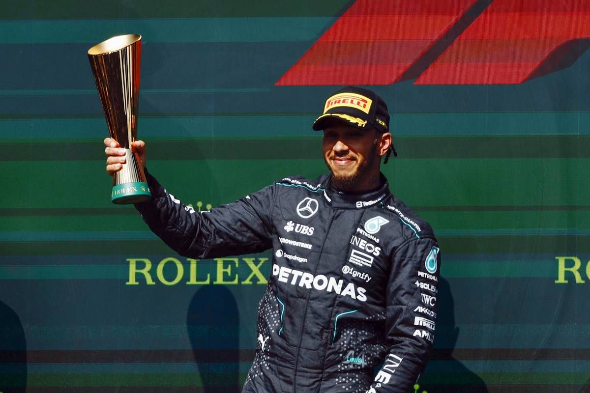 Hamilton se quedó con el GP de Bélgica en 2024. Hamilton se quedó con el GP de Bélgica en 2024.