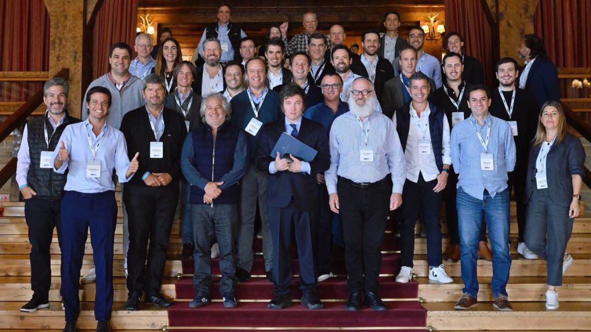 El presidente Javier Milei participó del Foro Llao Llao.