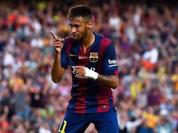 Neymar está a dos goles de superar la marca de Maradona en el Barcelona