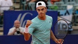 Francisco Cerúndolo fue uno de los buenos resultados argentinos de la jornada en Madrid.