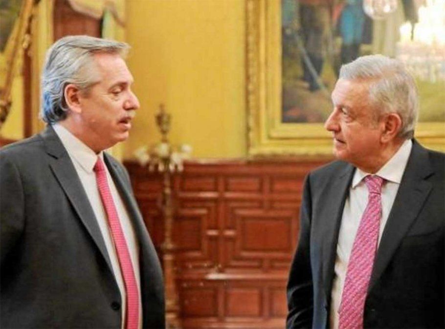 El presidente Alberto Fernández le deseó que se recupere a su par de México, Andrés Manuel López Obrador, que contrajo coronavirus.
