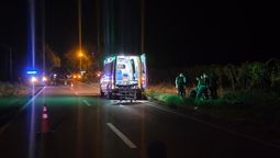 El accidente ocurrió en la zona de Tres Porteñas, en el departamento de San Martín. El accidente ocurrió en la zona de Tres Porteñas, en el departamento de San Martín.