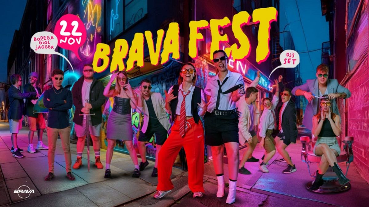 Radio Brava te invita a su gran cierre de año con Brava Fest.