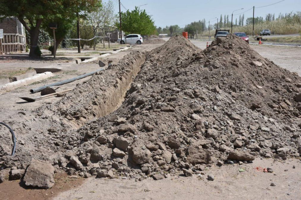 Esta es la red de agua potable de La Dormida, en Santa Rosa, que inaugurará hoy el presidente Alberto Fernández.