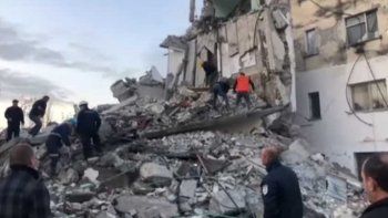 Al menos 30 muertos causó el terremoto de Albania
