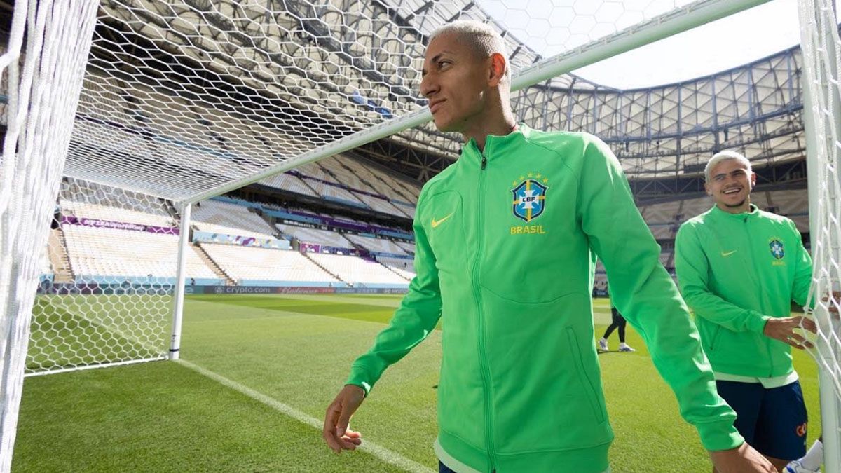 Richarlison, una de las figuras de Brasil