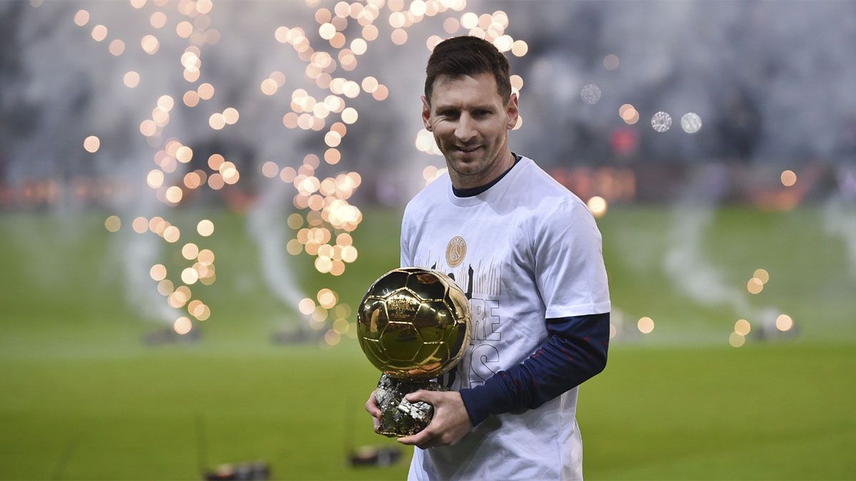 Messi y el Balón de Oro.