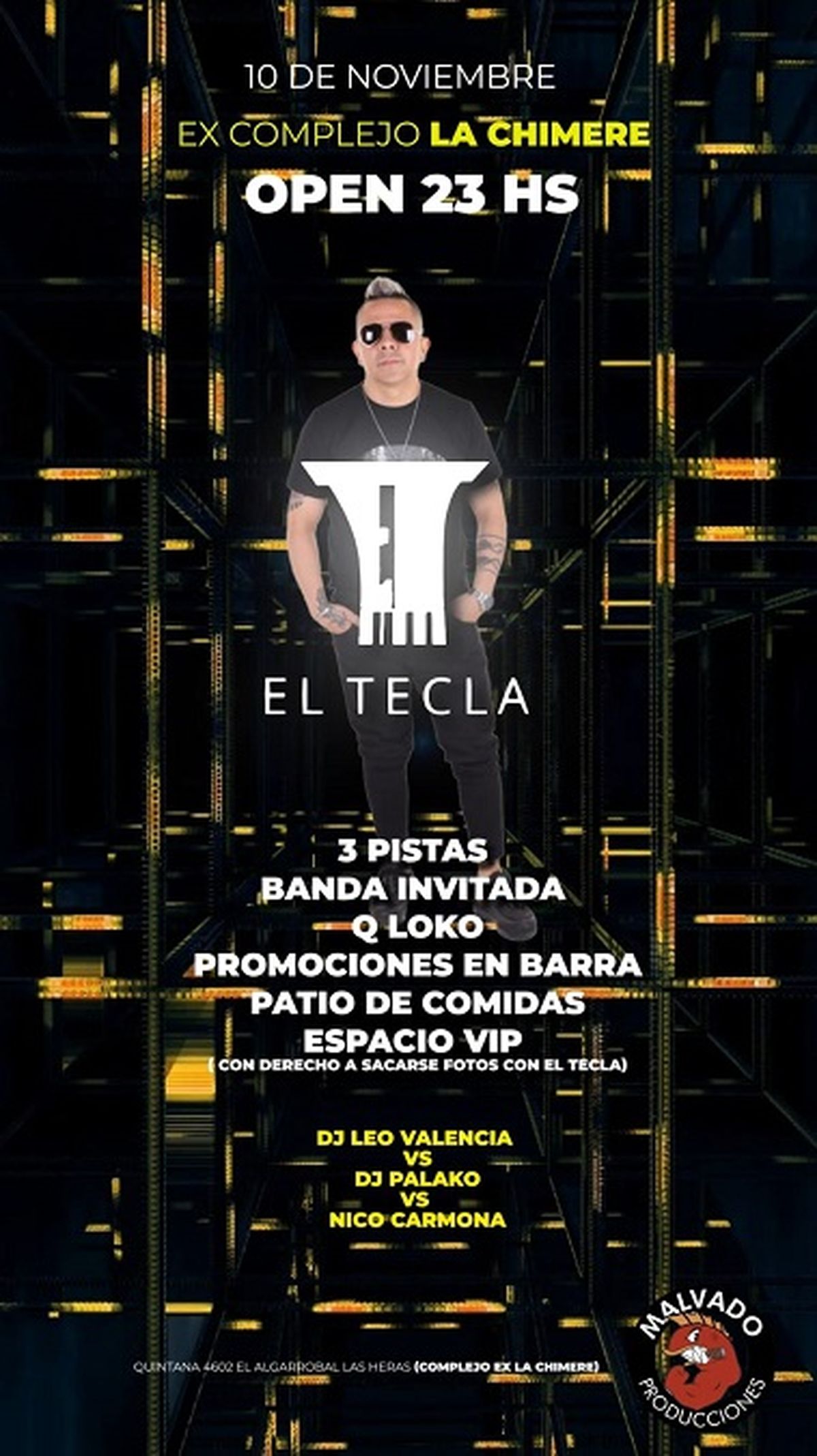 La ex Chimere se convertira en una fiesta retro donde nos transportará a los años 2000. La ex Chimere se convertira en una fiesta retro donde nos transportará a los años 2000.