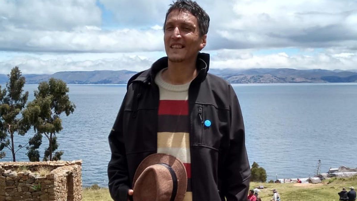 Sebastián Moro en Bolivia. Se van a cumplir 4 años de su asesinato.