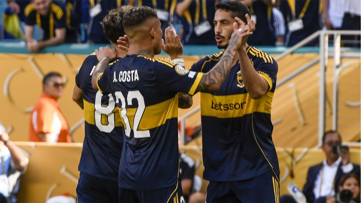 Boca está haciendo un buen papel en el Mundial de Clubes.