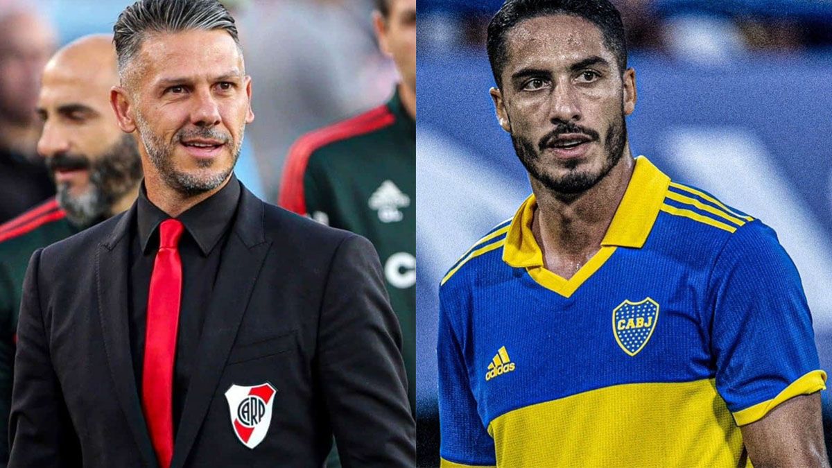 Martín Demichelis y Nicolás Figal.