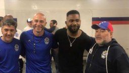El Morro García se refirió a la foto con Maradona y a su futuro
