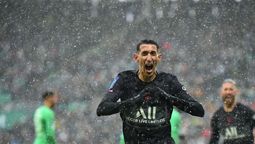 Di María puso el 2 a 1 del PSG