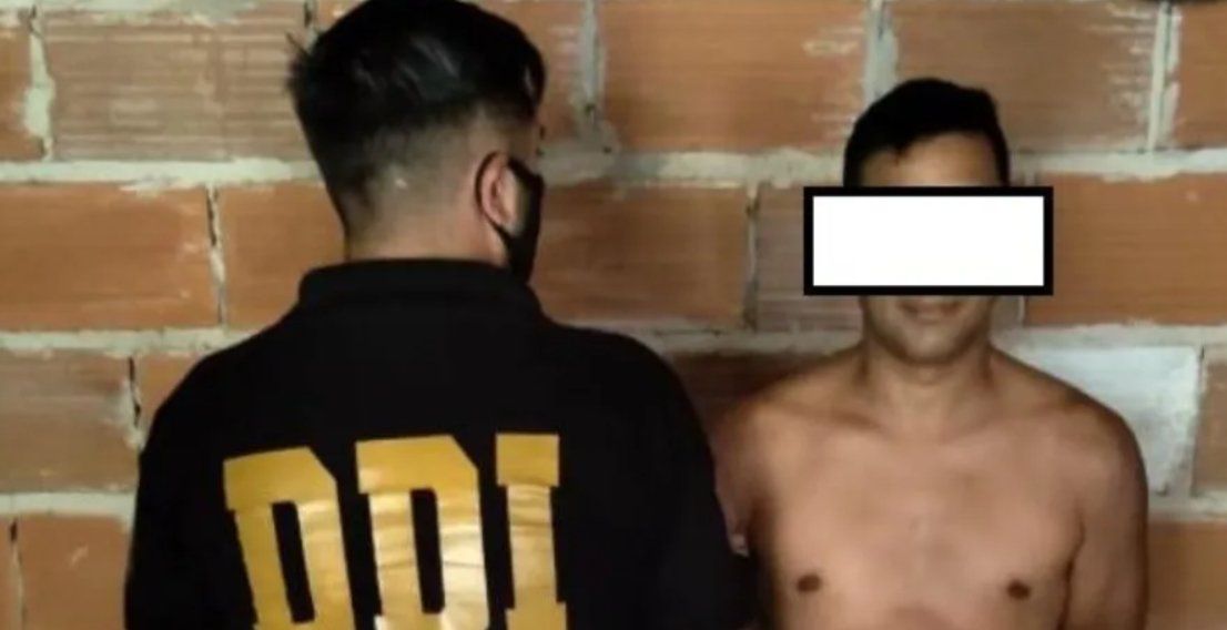 El hombre de 40 años es acusado de ser el violador de su hijastra. (Crónica)