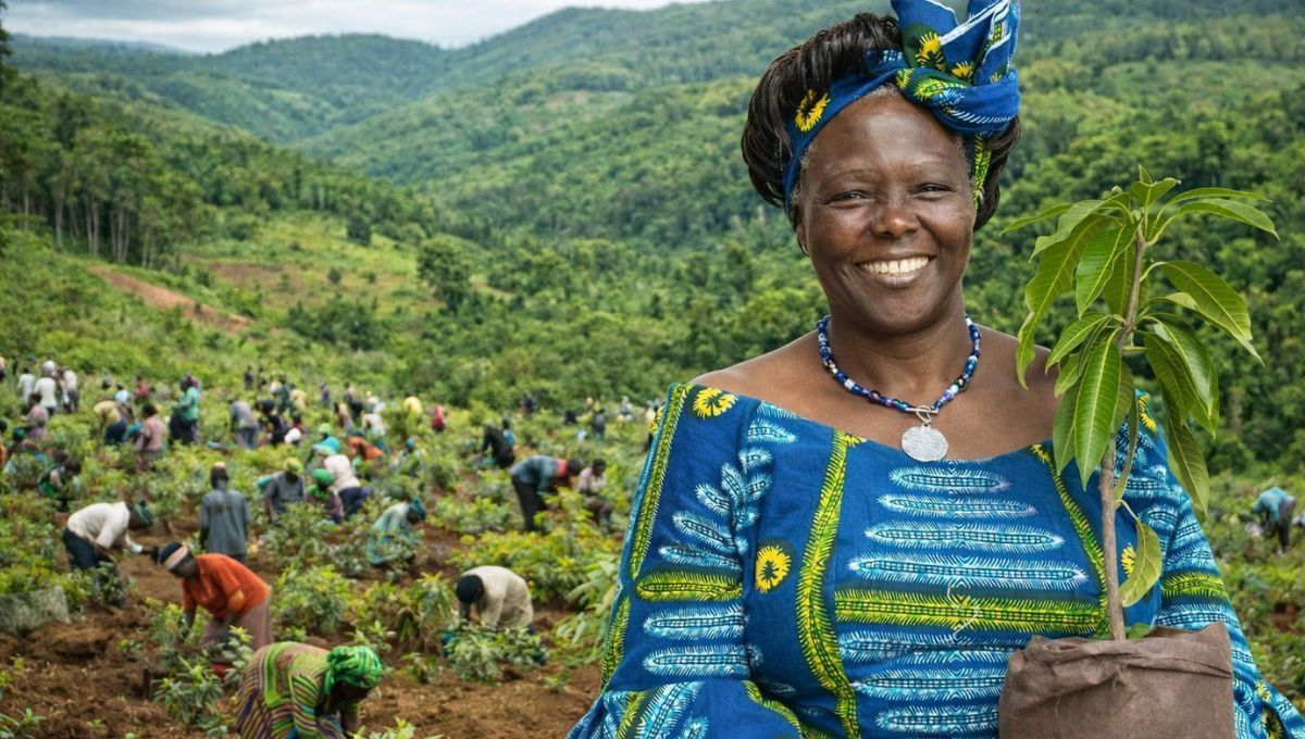 Más de 50 millones de árboles plantados y 30.000 mujeres movilizadas le hicieron ganar el Nobel de la Paz