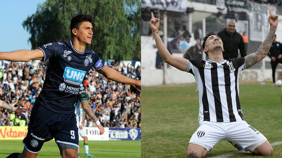Matías Quiroga y Santiago Solari, los goleadores de la Lepra y el Lobo, estarán frente a frente.