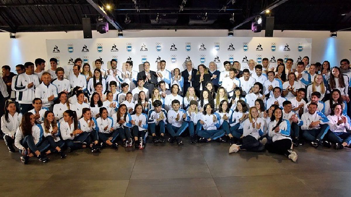 Le Coq Sportif presentó la nueva indumentaria de la delegación argentina