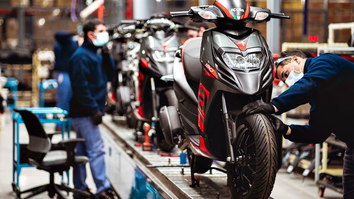 Las motos Aprilia comenzarán a producirse en Argentina