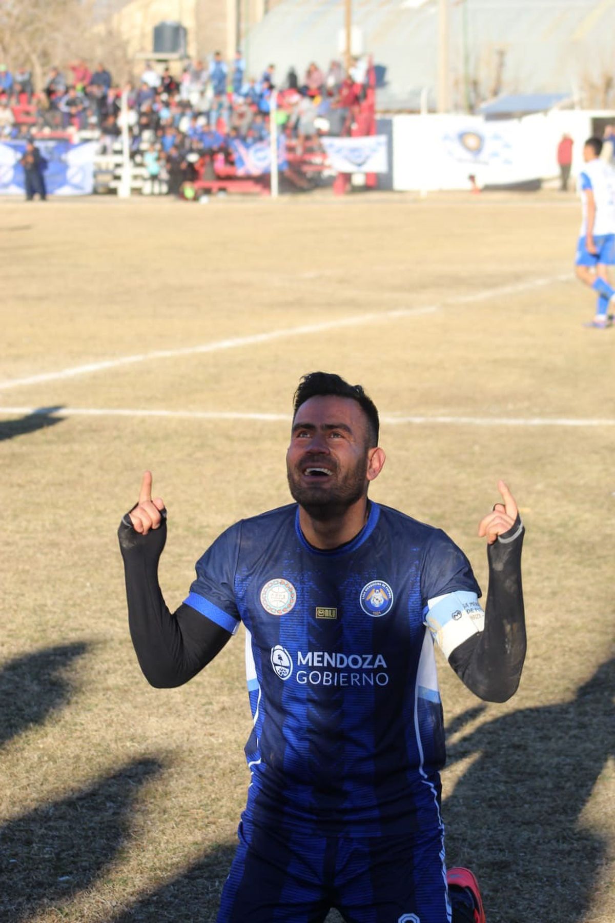 David Pizarro marcó el segundo gol de la Selección de la Liga Mendocina de Fútbol.