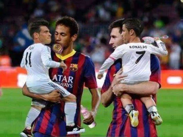 Tras la victoria de Barcelona en el derby... ¡aparecieron los afiches!