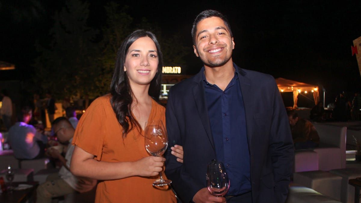 Samanta Guzmán y Federico Carrascosa, director de Desarrollo Económico del Municipio de Las Heras. Samanta Guzmán y Federico Carrascosa, director de Desarrollo Económico del Municipio de Las Heras.