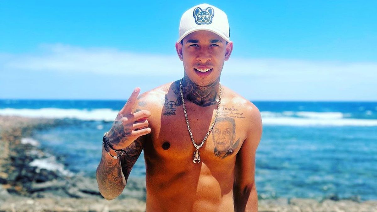 Sebastián Villa posteó una foto que indignó a los hinchas de Boca.