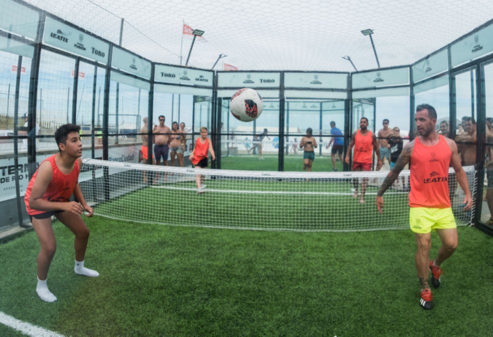 El Fútbol Fusión llega a las playas de Mar del Plata y a la TV.