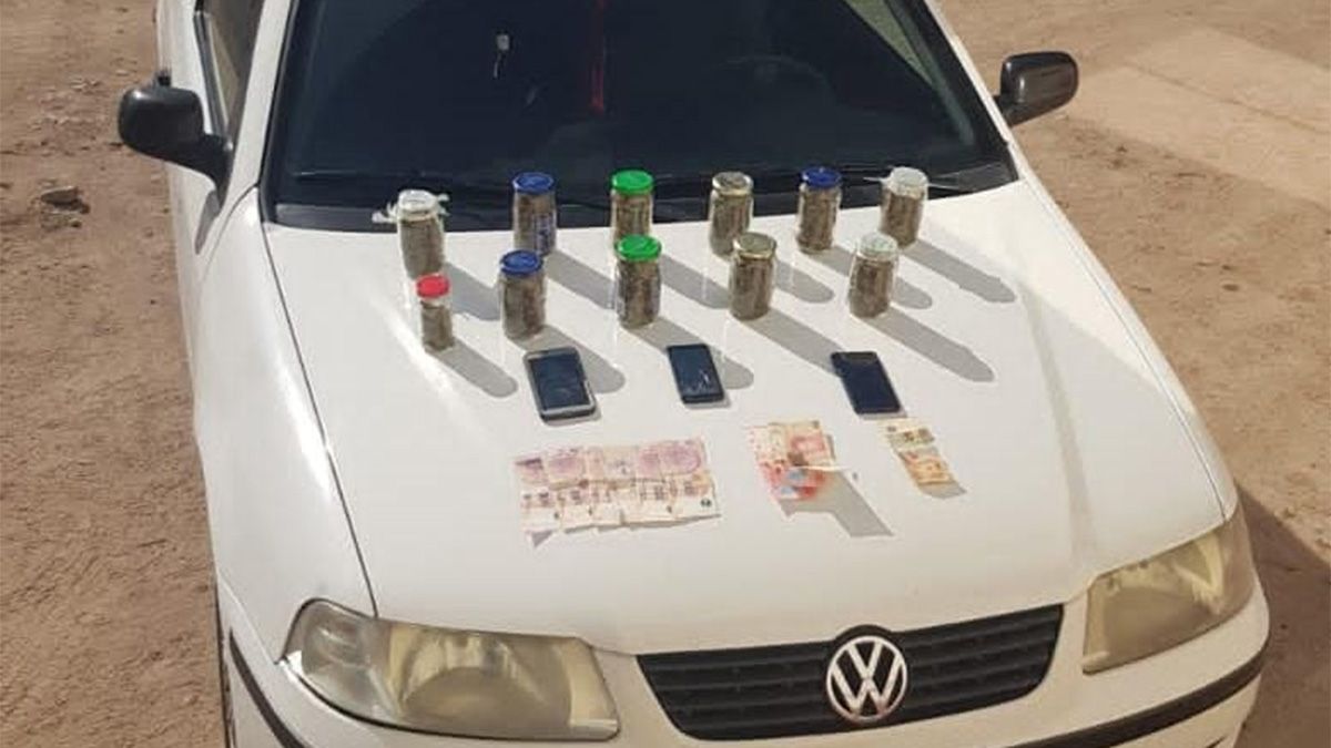 Capturaron a un narco delivery en Las Heras