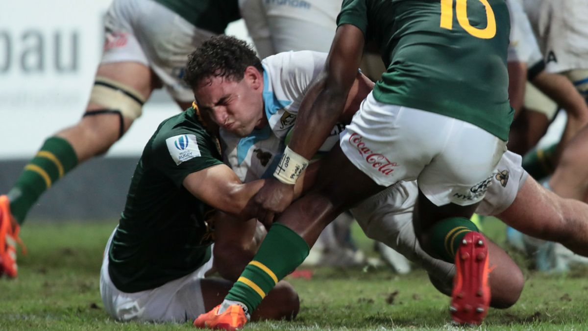 Los Pumitas fueron superados por los Baby Boks.