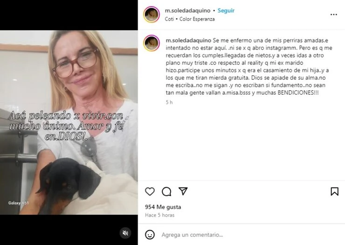 El drama de Soledad Aquino tras su participación en El drama de Soledad Aquino tras su participación en