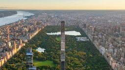 &nbsp;El edificio más delgado del mundo: se alza sobre Nueva York decorado con piedra caliza y mármol. Imagen de 111w57.com