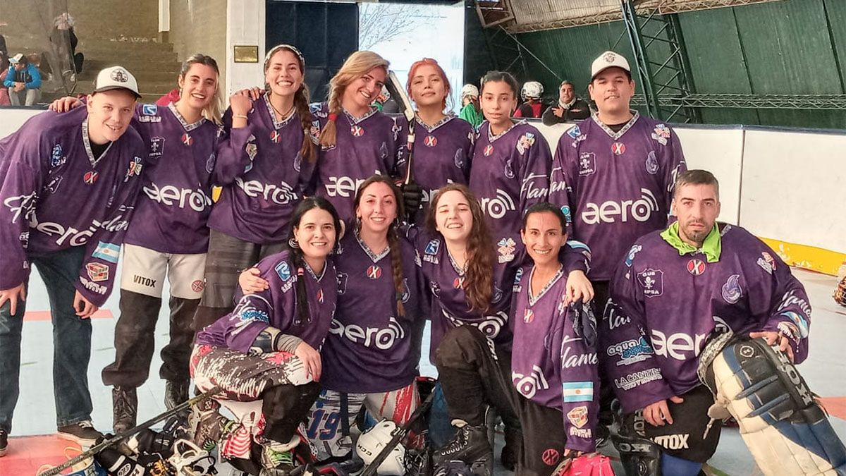 Las chicas de IMPSA Flames son campeonas del Apertura