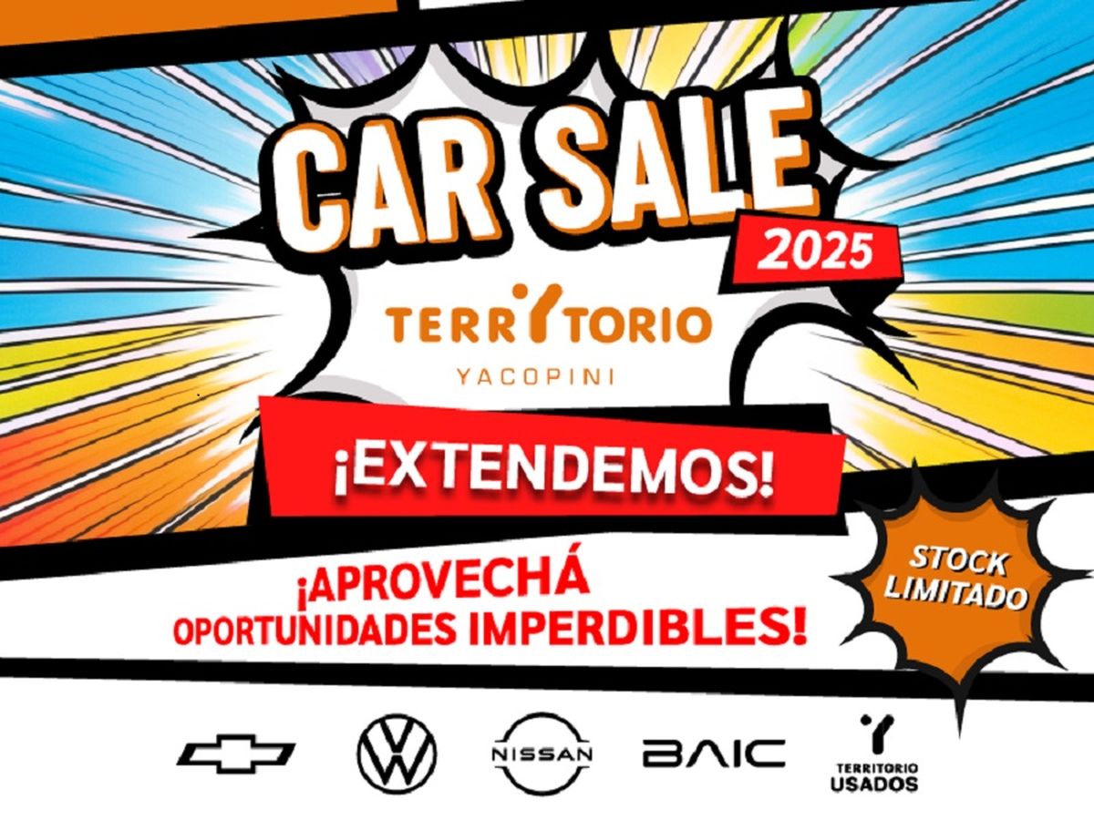 Car Sale en Territorio Yacopini continúa todo mayo. Car Sale en Territorio Yacopini continúa todo mayo.