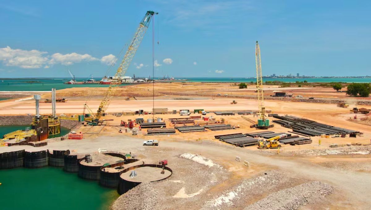 Construyen el ascensor de barcos más grande del mundo: medirá 103 metros de largo, elevará hasta 5.500 toneladas